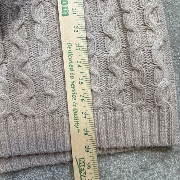 Fat Face Maddie Fair Isle Yoke Wool Blend Mock Neck Jumper Sweater Cableknit 6 - Picture 12 of 14